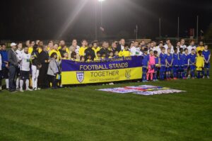 England Fans FC V Ukrainian Fans FC Charity Football Match